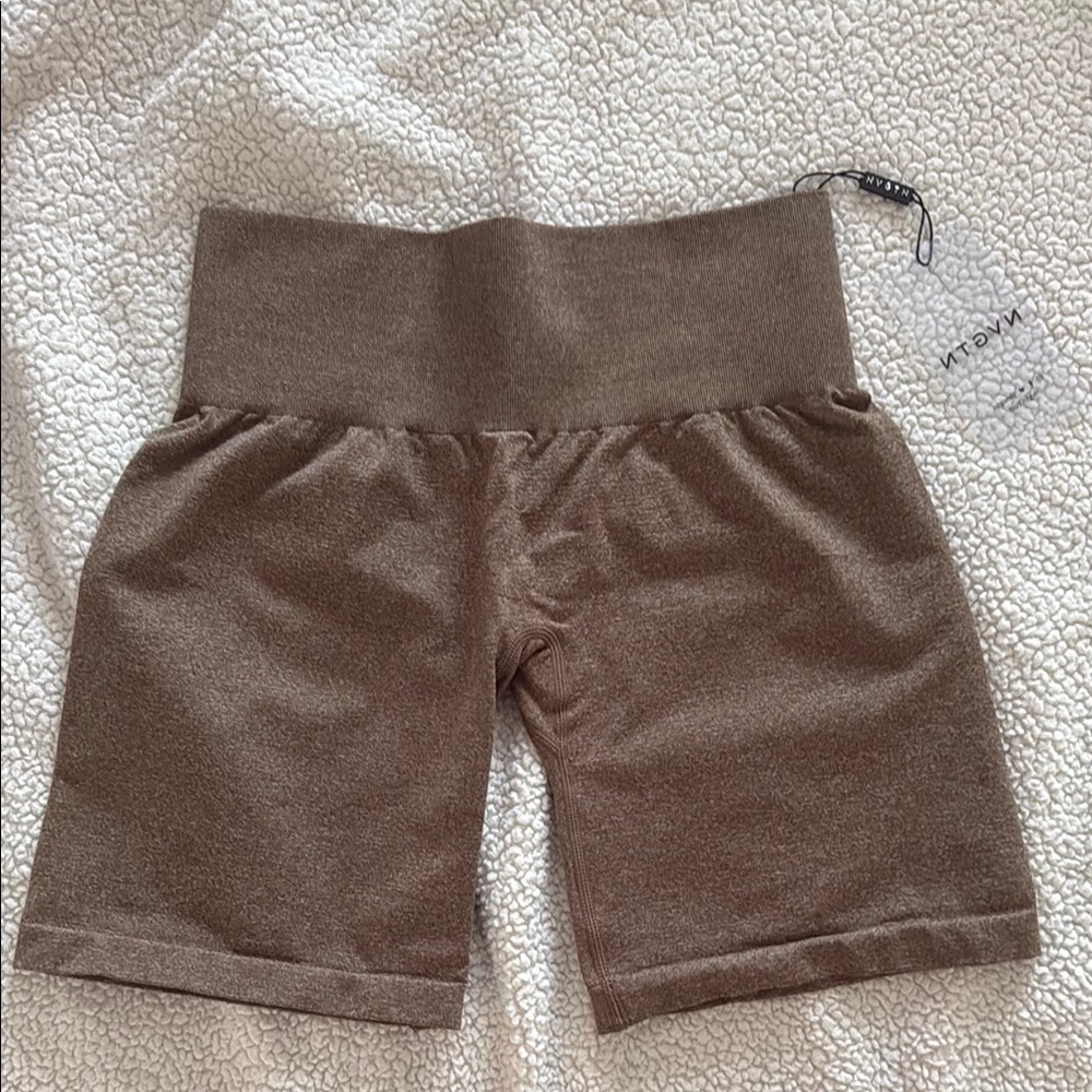 NVGTN NEW Mocha Pro Seamless Shorts size M